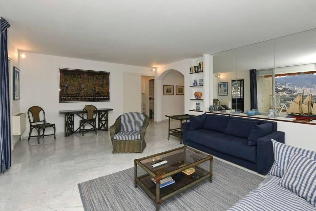 Grand Bleu, Appartamento Vista Mare E Monaco ロクブリュヌ＝カップ＝マルタン エクステリア 写真
