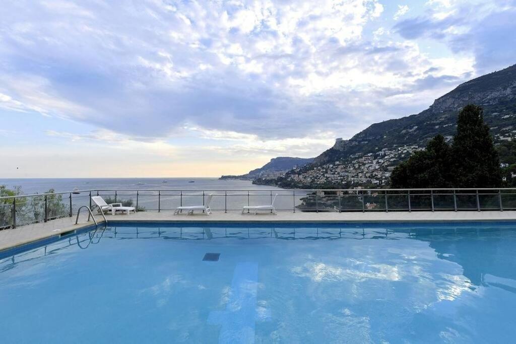Grand Bleu, Appartamento Vista Mare E Monaco ロクブリュヌ＝カップ＝マルタン エクステリア 写真