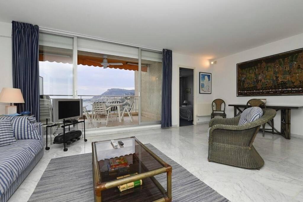 Grand Bleu, Appartamento Vista Mare E Monaco ロクブリュヌ＝カップ＝マルタン エクステリア 写真