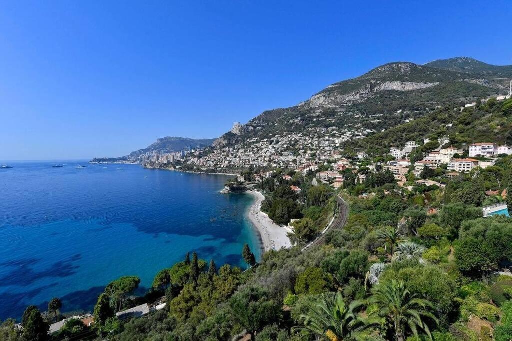 Grand Bleu, Appartamento Vista Mare E Monaco ロクブリュヌ＝カップ＝マルタン エクステリア 写真